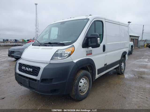 12567655 :رقم المزاد ، 3C6TRVNG2LE122853 vin ، 2020 Ram Promaster 1500 Low Roof 118 In. Wb مزاد بيع
