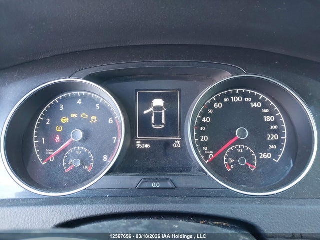 12567656 :رقم المزاد ، 3VWE17AU2JM269125 vin ، 2018 Volkswagen Golf 1.8 Tsi Trendline مزاد بيع