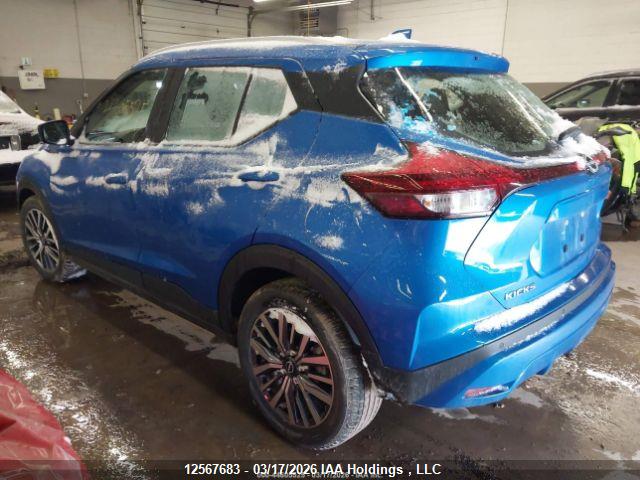 2025 Nissan Kicks Play Sv მანქანა იყიდება აუქციონზე, vin: 3N1CP5CV4SL483210, აუქციონის ნომერი: 12567683