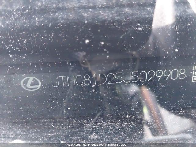 2018 Lexus Is 300 300 მანქანა იყიდება აუქციონზე, vin: JTHC81D25J5029908, აუქციონის ნომერი: 12564296