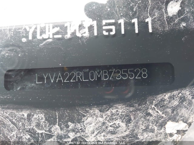 LYVA22RL0MB735528 Volvo Xc60 T6 Inscription