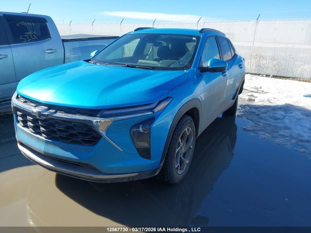 12567730 :رقم المزاد ، KL77LHE29SC332080 vin ، 2025 Chevrolet Trax Lt Fwd مزاد بيع