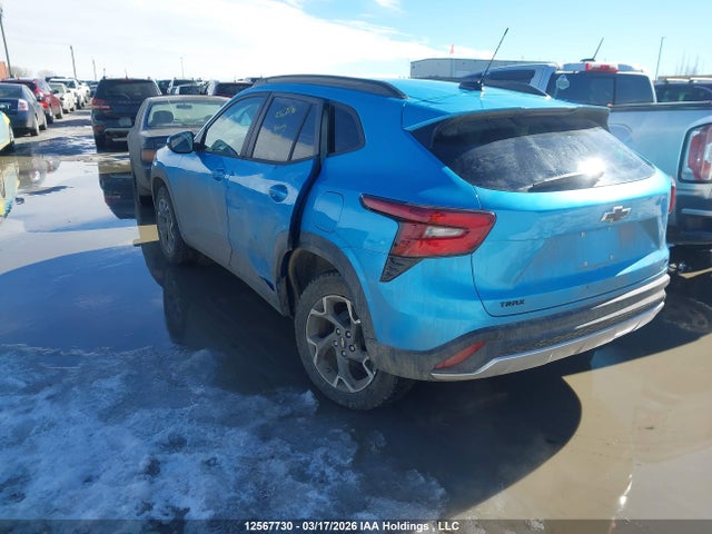 12567730 :رقم المزاد ، KL77LHE29SC332080 vin ، 2025 Chevrolet Trax Lt Fwd مزاد بيع