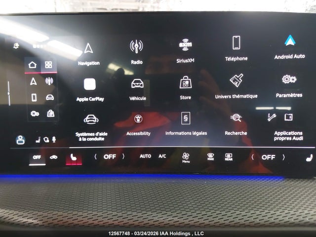 12567748 :رقم المزاد ، WA1EAAGU8S2044752 vin ، 2025 Audi Q5 Sportback Progressiv مزاد بيع
