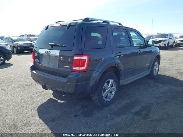 2008 Ford Escape Limited მანქანა იყიდება აუქციონზე, vin: 1FMCU94188KC78651, აუქციონის ნომერი: 12567750