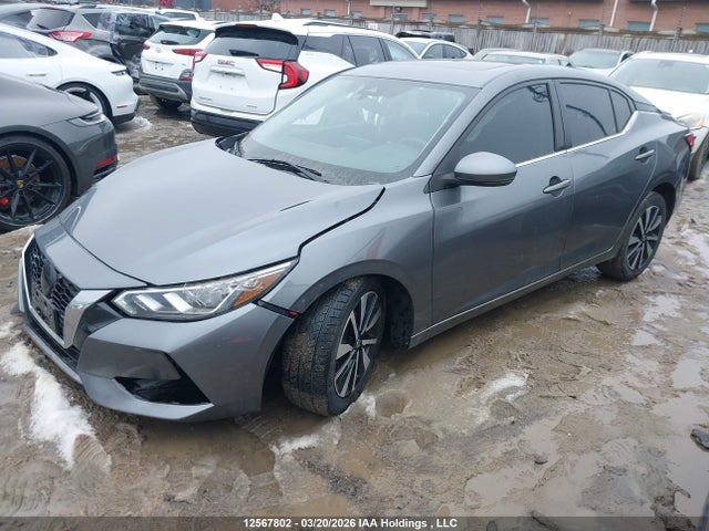 3N1AB8CV6NY222594 Nissan SENTRA SV