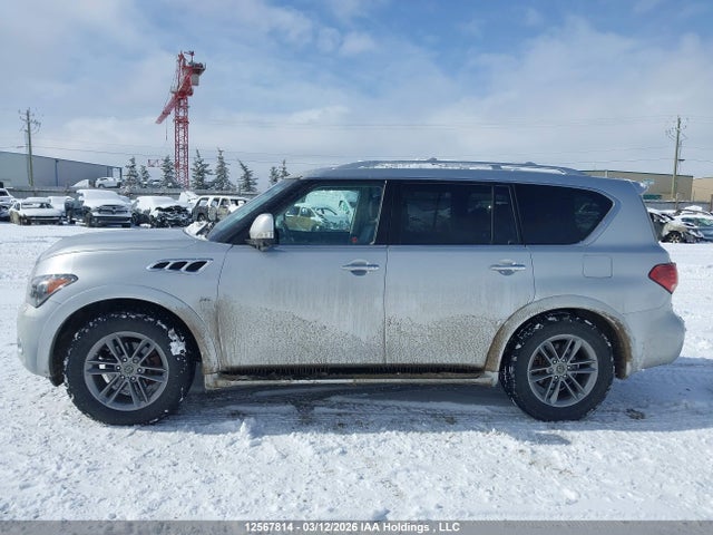 2014 Infiniti Qx80 Base 7 Passenger მანქანა იყიდება აუქციონზე, vin: JN8AZ2NE2E9062095, აუქციონის ნომერი: 12567814