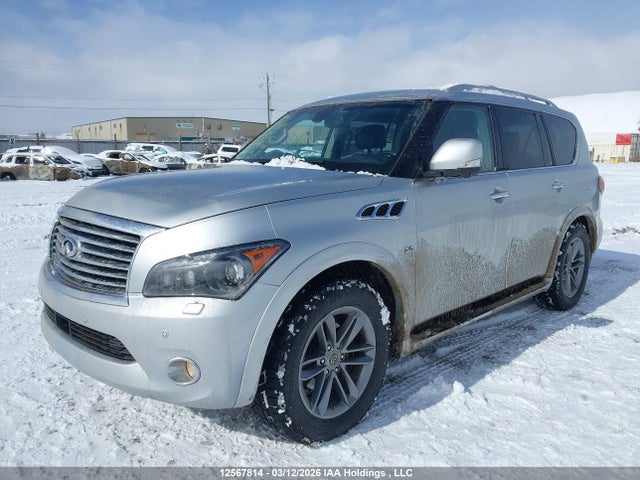 2014 Infiniti Qx80 Base 7 Passenger მანქანა იყიდება აუქციონზე, vin: JN8AZ2NE2E9062095, აუქციონის ნომერი: 12567814