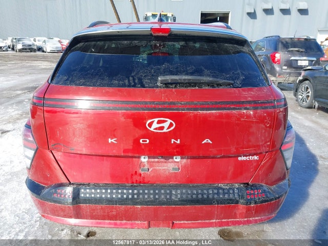 Продажа на аукционе авто 2024 Hyundai Kona Electric Ultimate, vin: KM8HE3A66RU013345, номер лота: 12567817