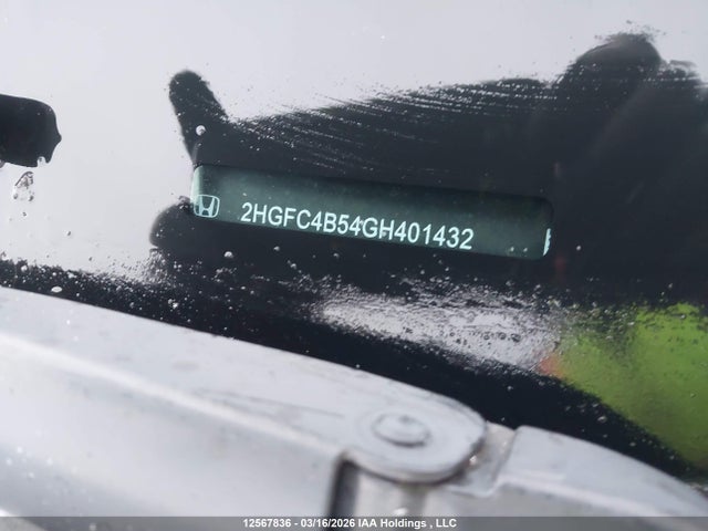 Продажа на аукционе авто 2016 Honda Civic Lx, vin: 2HGFC4B54GH401432, номер лота: 12567836