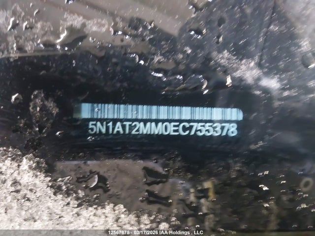 5N1AT2MM0EC755378 Nissan Rogue S/sl/sv