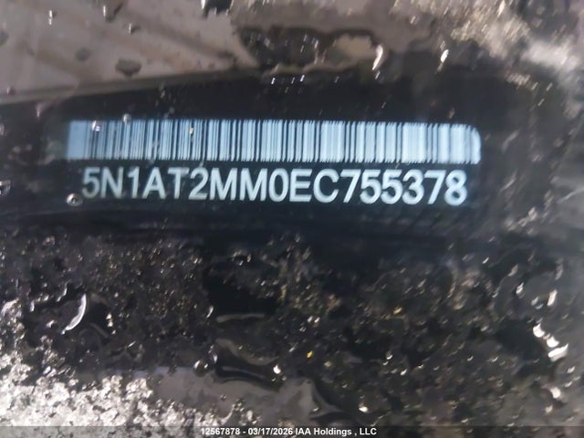 5N1AT2MM0EC755378 Nissan Rogue S/sl/sv