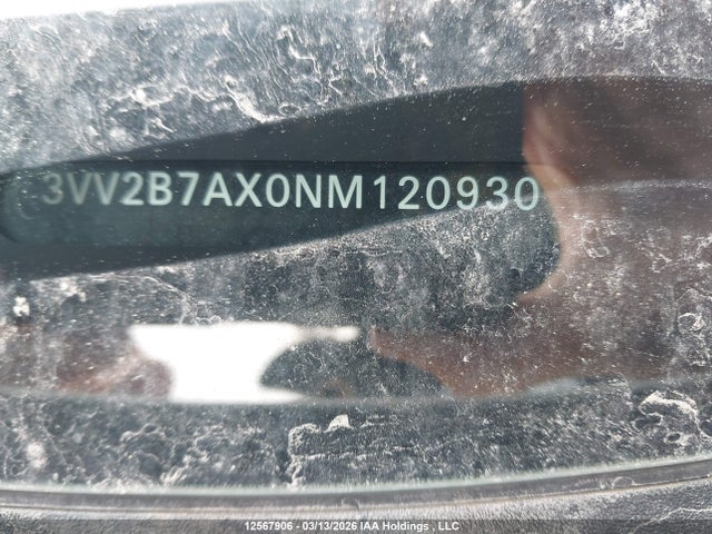 Продажа на аукционе авто 2022 Volkswagen Tiguan Comfortline, vin: 3VV2B7AX0NM120930, номер лота: 12567906