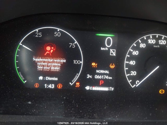 2HKRS6H99SH204972 Honda Cr-v Touring Hybrid