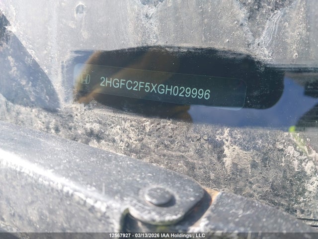 2HGFC2F5XGH029996 Honda Civic Lx
