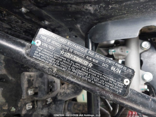 LCELV1ZK2R6001928 Cf Moto Zforce 950 Sport