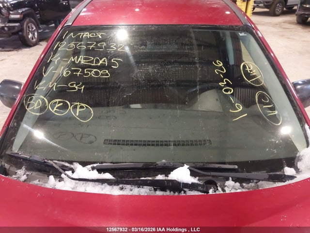 12567932 :رقم المزاد ، JM1CW2CL9E0167509 vin ، 2014 Mazda Mazda5 مزاد بيع