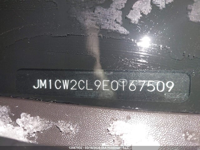 12567932 :رقم المزاد ، JM1CW2CL9E0167509 vin ، 2014 Mazda Mazda5 مزاد بيع