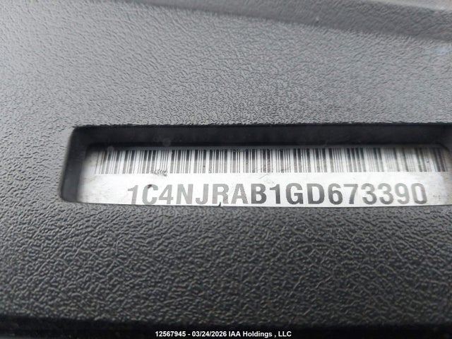 Aukcja sprzedaży 2016 Jeep Patriot Sport/north, vin: 1C4NJRAB1GD673390, numer aukcji: 12567945