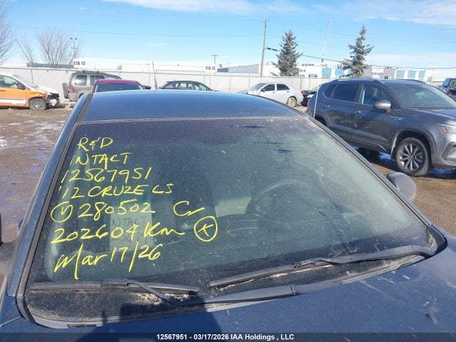 Продаж на аукціоні авто 2012 Chevrolet Cruze Ls, vin: 1G1PC5SH4C7280502, номер лоту: 12567951