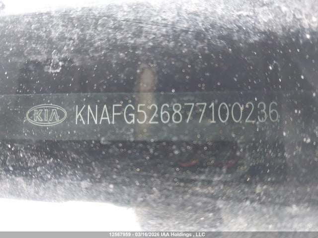 Продаж на аукціоні авто 2007 Kia Rondo Ex V6/ex-luxury, vin: KNAFG526877100236, номер лоту: 12567959