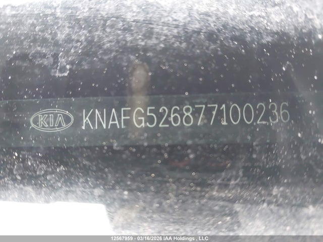 Продаж на аукціоні авто 2007 Kia Rondo Ex V6/ex-luxury, vin: KNAFG526877100236, номер лоту: 12567959