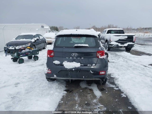 Продаж на аукціоні авто 2022 Hyundai Venue Sel/limited, vin: KMHRC8A36NU190372, номер лоту: 12568001