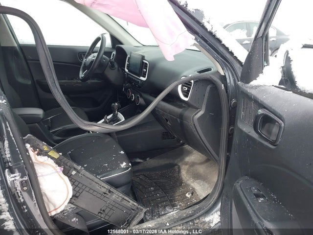 Продаж на аукціоні авто 2022 Hyundai Venue Sel/limited, vin: KMHRC8A36NU190372, номер лоту: 12568001
