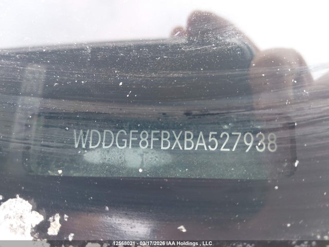 12568021 :رقم المزاد ، WDDGF8FBXBA527938 vin ، 2011 Mercedes-benz C 250 4matic مزاد بيع