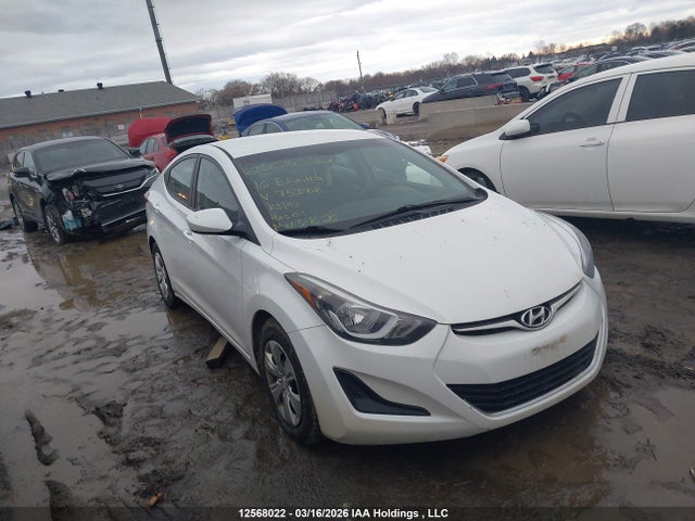 Продаж на аукціоні авто 2016 Hyundai Elantra L+, vin: 5NPDH4AE0GH753908, номер лоту: 12568022