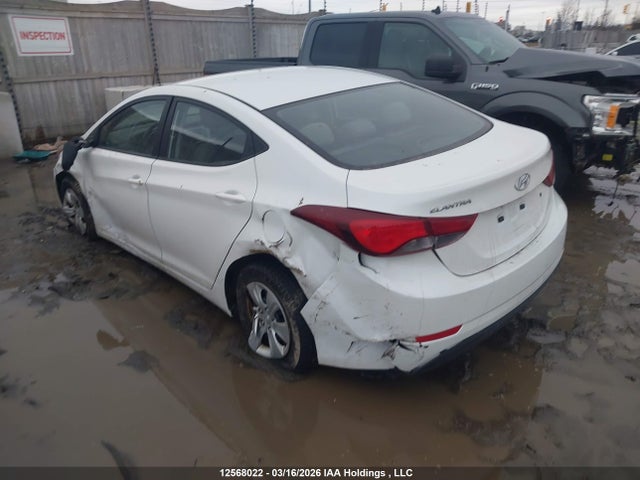 Продаж на аукціоні авто 2016 Hyundai Elantra L+, vin: 5NPDH4AE0GH753908, номер лоту: 12568022