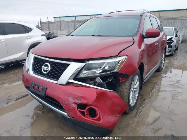 12568037 :رقم المزاد ، 5N1AR2MMXFC646815 vin ، 2015 Nissan Pathfinder S/sv/sl/platinum مزاد بيع