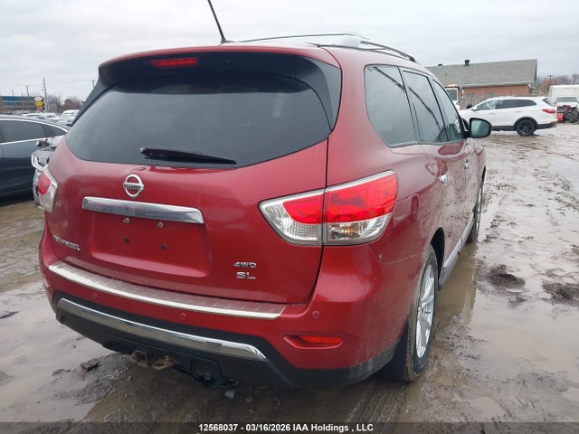 12568037 :رقم المزاد ، 5N1AR2MMXFC646815 vin ، 2015 Nissan Pathfinder S/sv/sl/platinum مزاد بيع