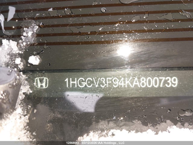 1HGCV3F94KA800739 Honda Accord Hybrid Touring