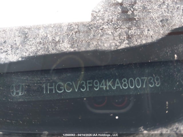 1HGCV3F94KA800739 Honda Accord Hybrid Touring