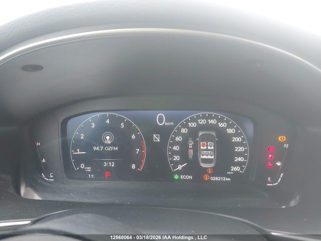 2HGFE1F9XPH001624 Honda Civic Touring
