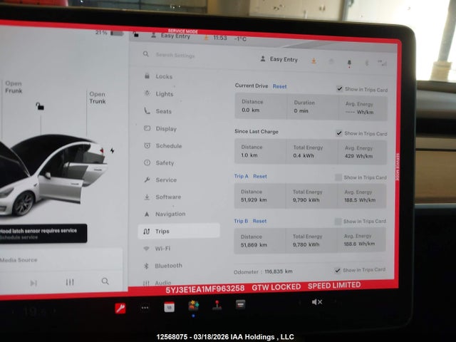 Aukcja sprzedaży 2021 Tesla Model 3 Standard Range/standard Range Plus, vin: 5YJ3E1EA1MF963258, numer aukcji: 12568075