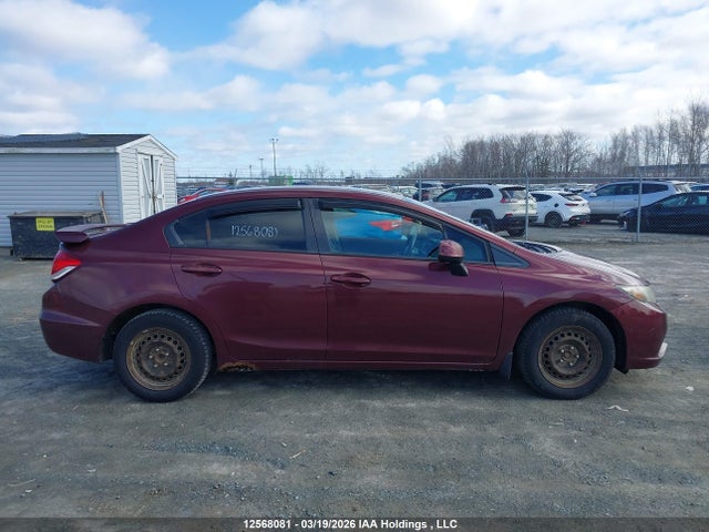 Продаж на аукціоні авто 2013 Honda Civic Lx, vin: 2HGFB2E40DH007173, номер лоту: 12568081