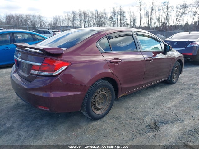 Продаж на аукціоні авто 2013 Honda Civic Lx, vin: 2HGFB2E40DH007173, номер лоту: 12568081