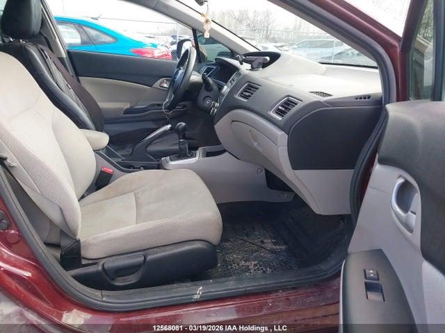 Продаж на аукціоні авто 2013 Honda Civic Lx, vin: 2HGFB2E40DH007173, номер лоту: 12568081