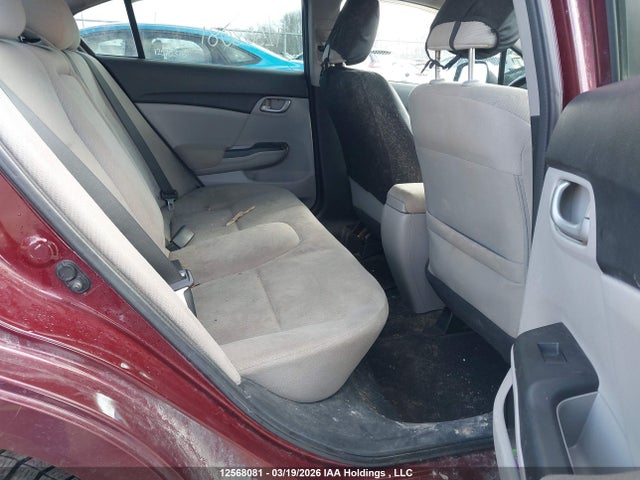 Продаж на аукціоні авто 2013 Honda Civic Lx, vin: 2HGFB2E40DH007173, номер лоту: 12568081