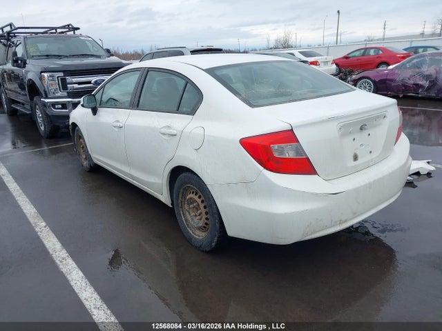 12568084 :رقم المزاد ، 2HGFB2E42CH013815 vin ، 2012 Honda Civic مزاد بيع