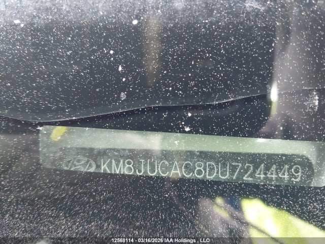 Продаж на аукціоні авто 2013 Hyundai Tucson Gls/limited, vin: KM8JUCAC8DU724449, номер лоту: 12568114