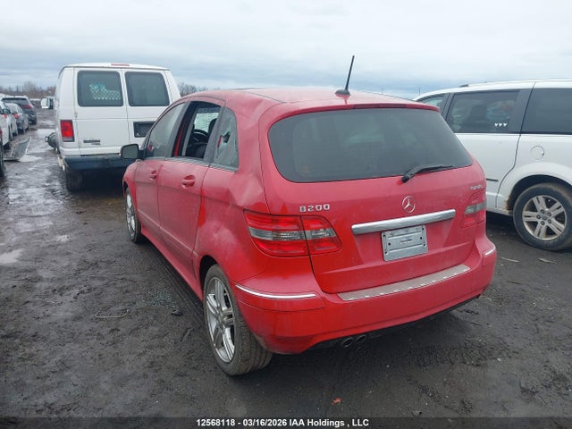 12568118 :رقم المزاد ، WDDFH3EB4AJ567327 vin ، 2010 Mercedes-benz B200 T مزاد بيع