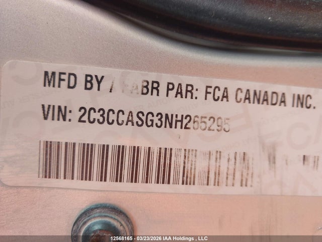 Chrysler 300C 2022 2C3CCASG3NH265295 Image 9