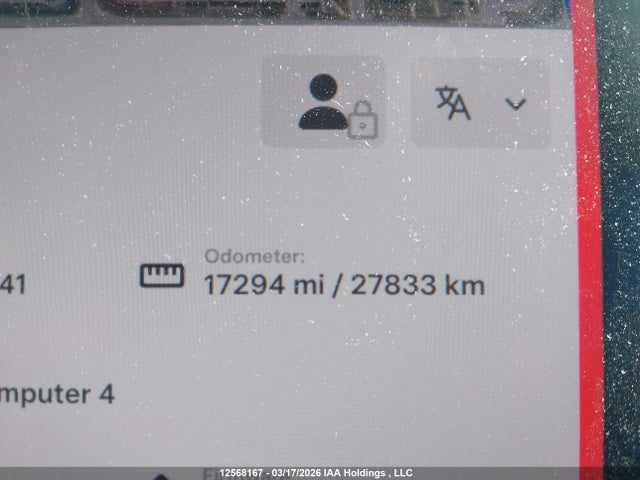 12568167 :رقم المزاد ، 7SAYGDEF2SF216541 vin ، 2025 Tesla Model Y Performance مزاد بيع