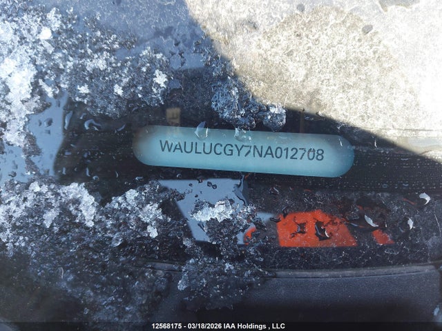 WAULUCGY7NA012708 Audi A3 Progressiv