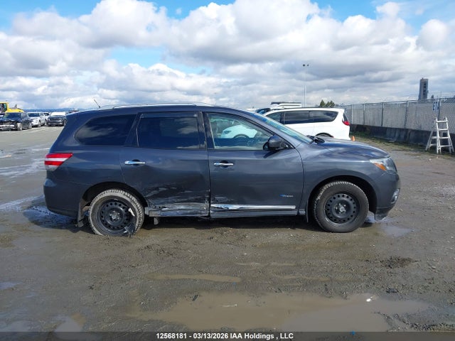 5N1CR2MM5EC630321 Nissan Pathfinder Hybrid/sv/sl/platinum