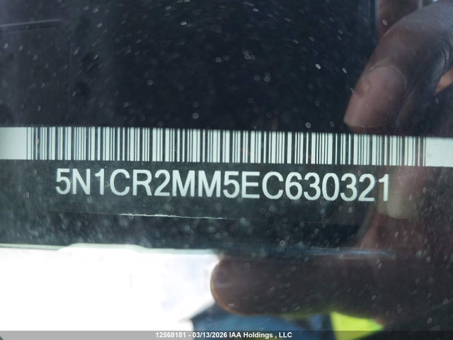 5N1CR2MM5EC630321 Nissan Pathfinder Hybrid/sv/sl/platinum