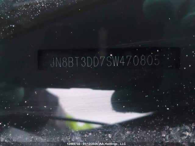 JN8BT3DD7SW470805 Nissan Rogue Platinum
